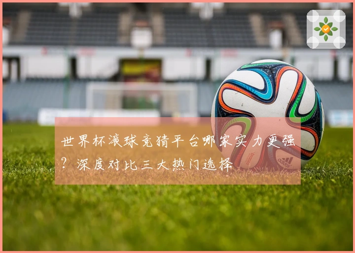 世界杯滚球竞猜平台哪家实力更强？深度对比三大热门选择